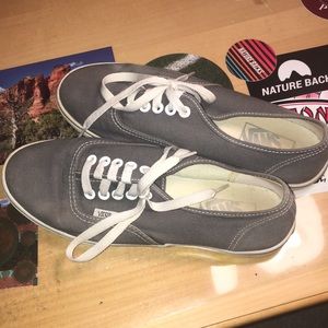 Grey Low Rise Vans